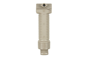 RIS tactical grip with bipod - tan