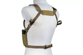 Gilet à profil bas Speed Chest rig - Marron Coyote