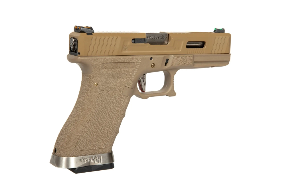 G Force G18 T9 Pistol replica -Tan/ Silver
