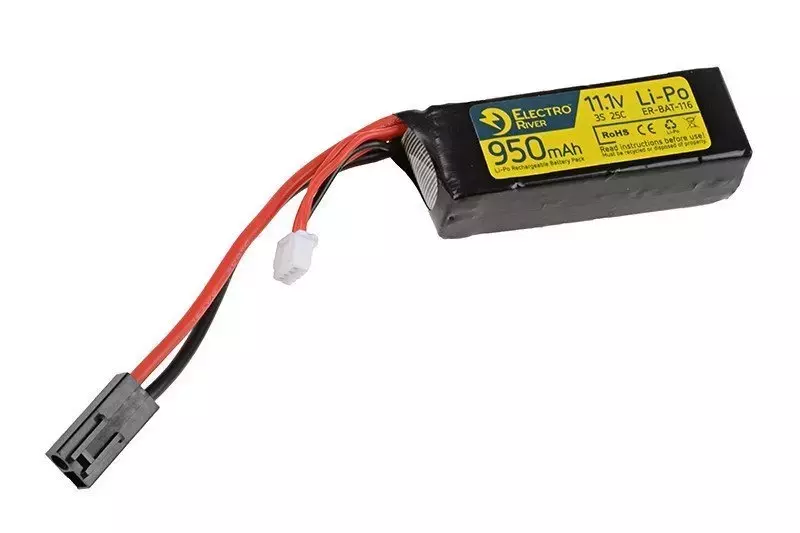 Batería LiPo 11,1V 950mAh 25/50C