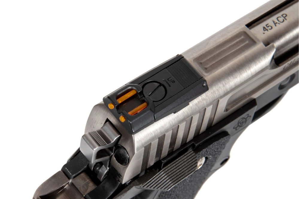 Hi-Capa 3.8 Force “Velociraptor” (Full Auto) Pistol Replica - Silver