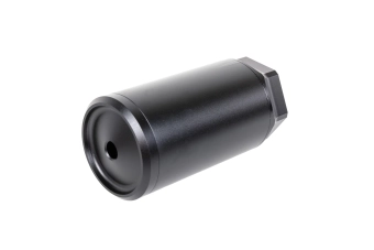 Aluminium geluiddemper "Fat Can" Silverback 14mm CCW kort