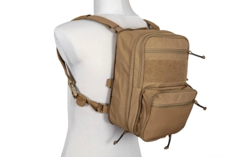 Mochila de hidratación táctica - Marrón coyote