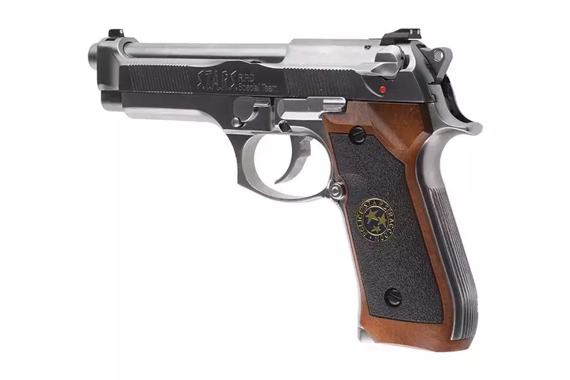 Samurai Edge Standard V.2 M9 Full Auto pistol replica - silver