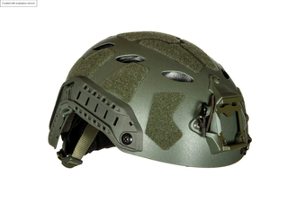 SHC X-Shield BJ Helmet Replica - Olive