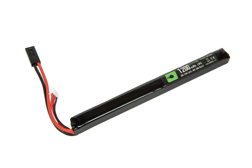 LiPo 11,1.V 1200mAh 20C Battery - Slim Stick Type