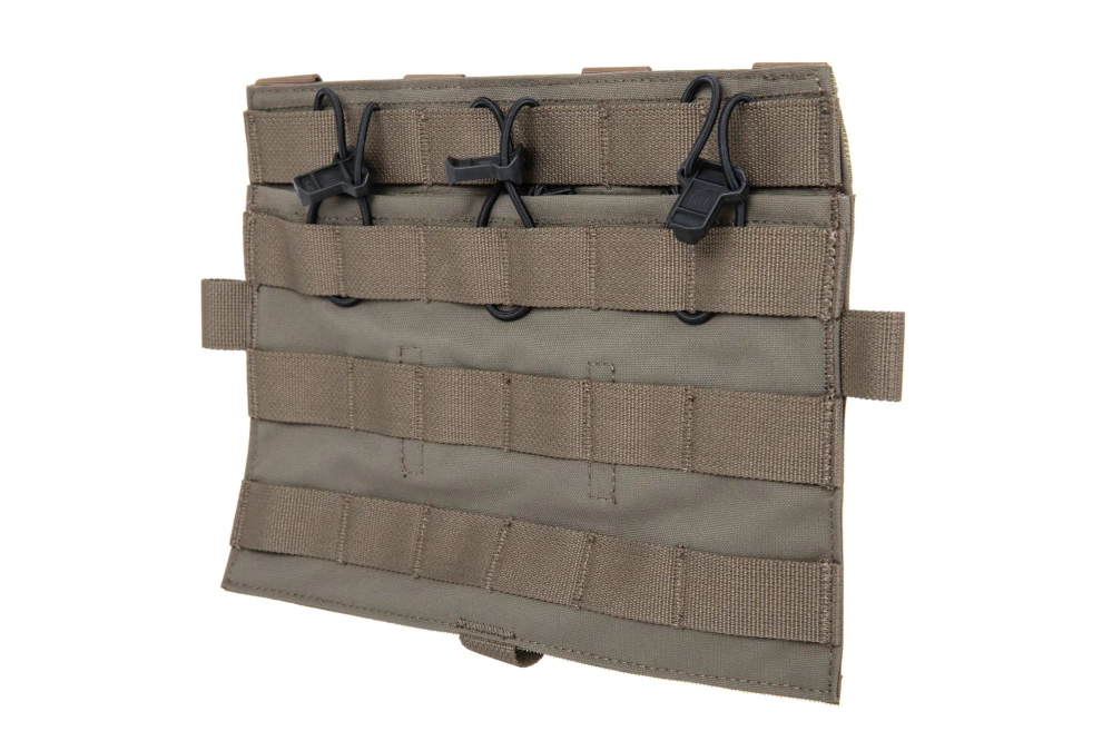 Panel de carga Ape Force Gear para 3 cargadores M4/M16 Flat Ranger Green
