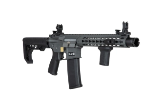 Replika karabinka SA-E07 EDGE™ Gray  - Light Ops Stock