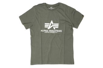 Camiseta Alpha Industries Basic Dark Olive