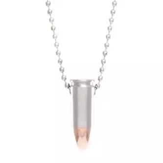 Bullet necklace 9mm