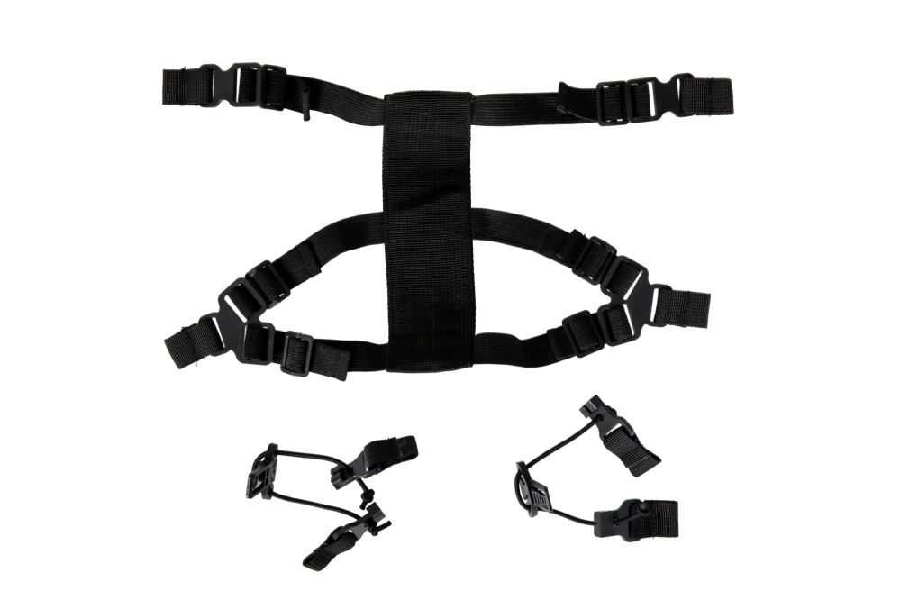 Skull Messenger Mask - black