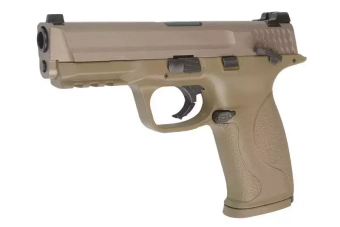 SW P9 V zakázková replika pistole - FDE