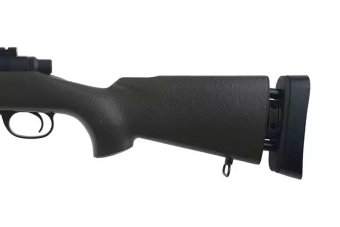 Airsoftová odstřelovací puška SW-04K - olivově zelená