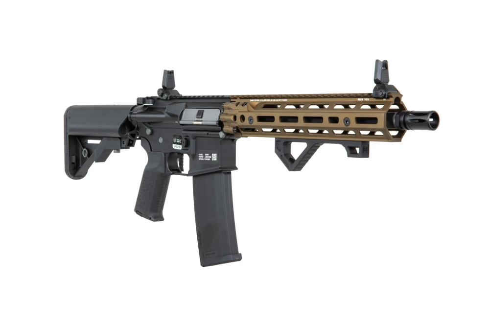 Fusil de airsoft Specna Arms Daniel Defense® RIS III 10,5'' SA-P27 Prime™ HAL™ ETU con motor brushless Chaos Bronze