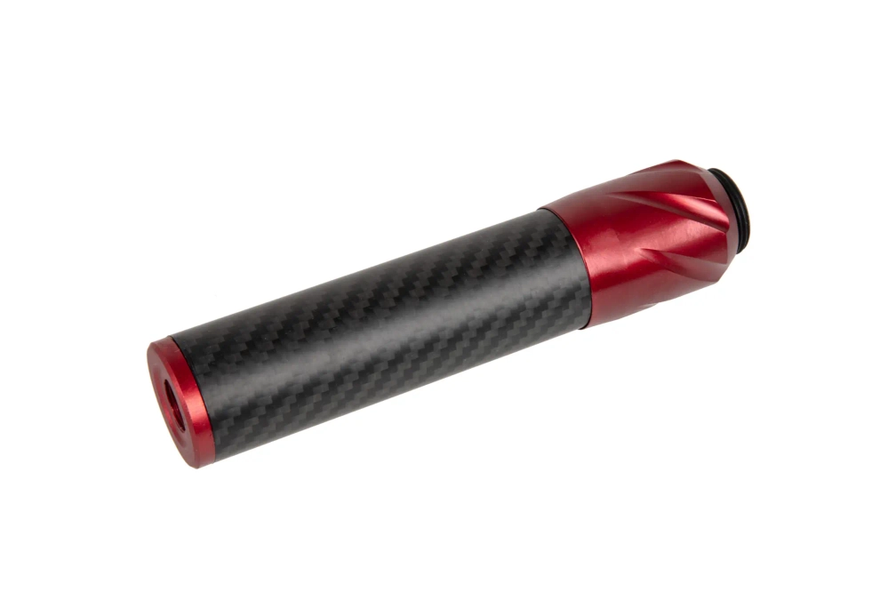 Karbonový tlumič DSL2 36x150mm - Červené