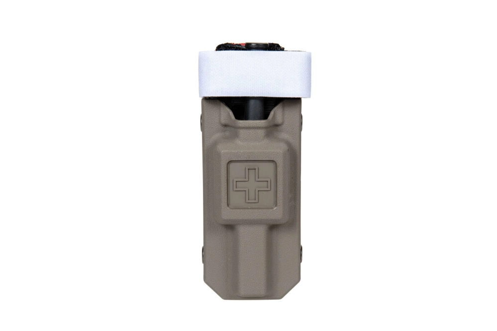 CAT tourniquet replica with holster - tan