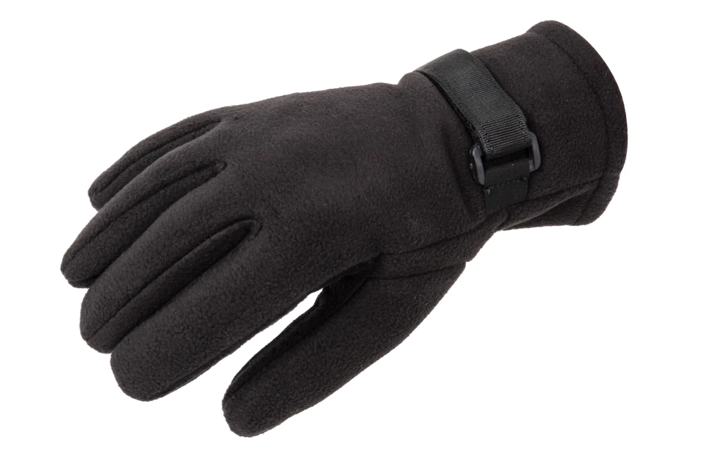 Gants Texar en polaire avec membrane Noir