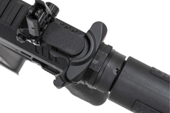 airsoft Specna Arms SA-FX01 FLEX™ HAL ETU machine gun Black with orange discharge device