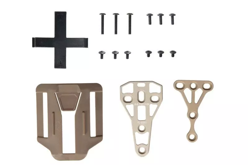 Trifecta polymer holster mount