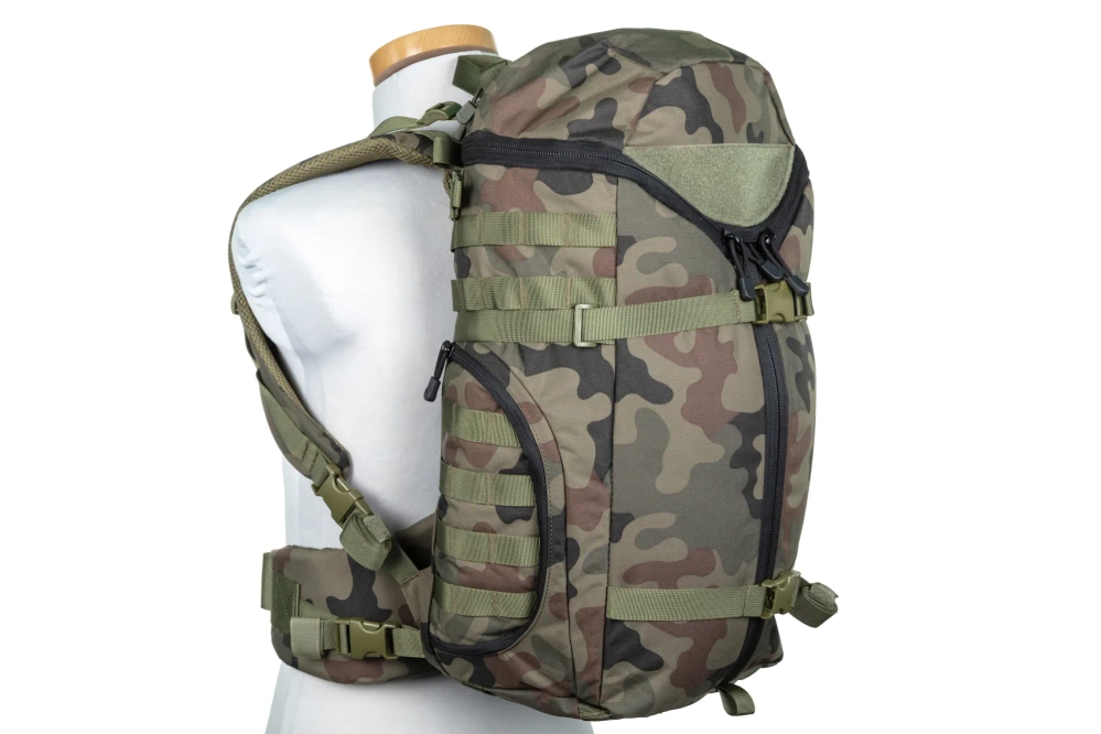 Specna Arms Mochila táctica de patrulla 40L Patrón 93 Forest Panther