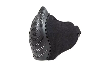 Demi-masque facial - noir