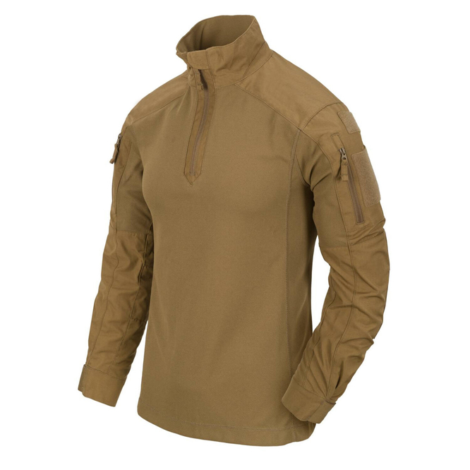 Combat Shirt Helikon MCDU Nyco Ripstop Coyote Marrón