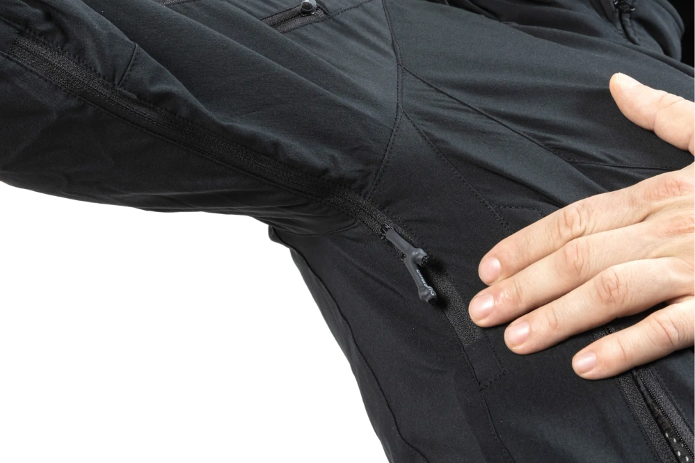 Chaqueta Softshell Emerson Blue Label 'Fog' Negra