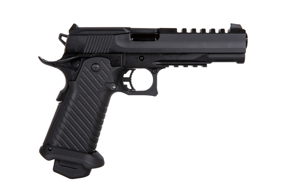 Replika pistoli ICS Hi-Capa Challenger CO2 černá