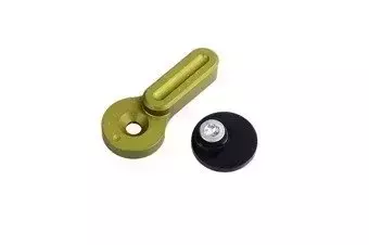 Selektor trybu ognia CNC do replik typu M4/M16 (B) - zielony