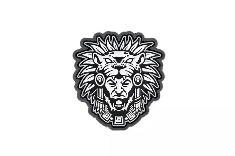 Parche Cabeza de guerrero azteca - Urbano