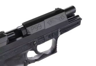 Pružinová airsoftová zbraň pistoli Walther P99