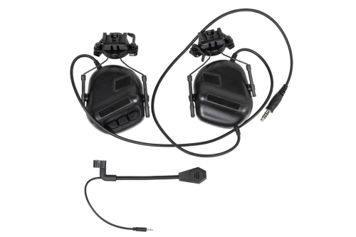 Wosport HD-11 Gen. 5 Actieve Gehoorbeschermers Zwart