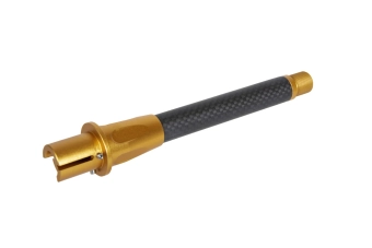 6'' Carbon Outer Barrel for M4/M16 Replicas - Gold 
