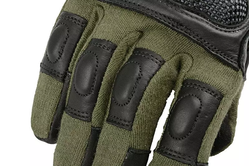 Taktické rukavice Breacher Armored Claw Olivově