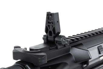 Specna Arms Daniel Defense® MK18 SA-P19 Prime™ Aster II ETU airsoft Carbine with Single Fire Only Brushless Motor Black