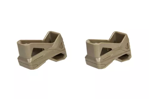 Uchwyt do magazynka typu STANAG (2 sztuki) - tan