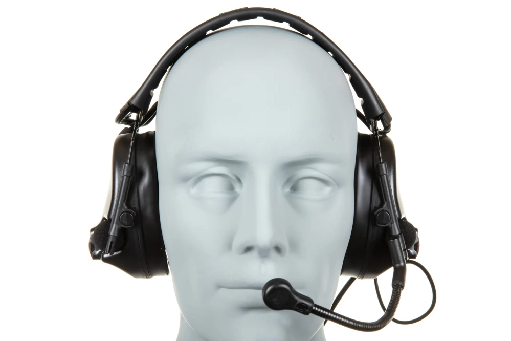 Wosport HD-14 Actieve Gehoorbescherming Zwart