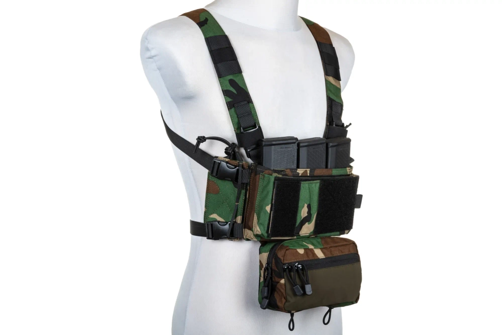 Chaleco pectoral Specna Arms Tactical Adaptive V2 Woodland