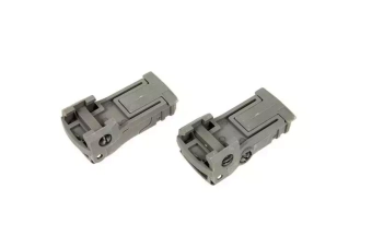 MFT Set of Flip-Up Iron Sights - foliage green