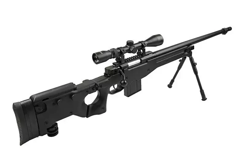 Fusil airsoft fusil de sniper MB4403D - avec lunette et bipode
