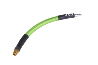 EPeS IGL HPA S&F QD 20cm konektor s opleteným kabelem Zelený