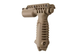 Grip tactique avec bipod - Tan