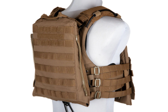 PRIMAL GEAR Gilet tactique plate carrier Trias Coyote Brown
