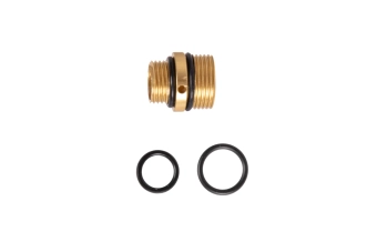 Adapter do tłumików z 11mm CW na 14mm CCW PCU Złoty 