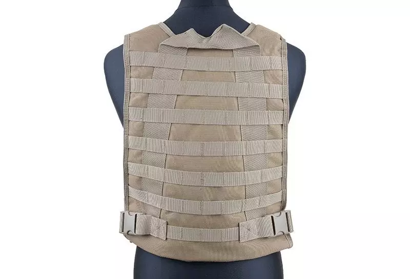 Taktická vesta MBSS typu Plate Carrier - Coyote