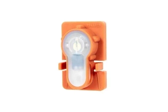 Marcador electrónico Lightbuck RIS - naranja (luz blanca)