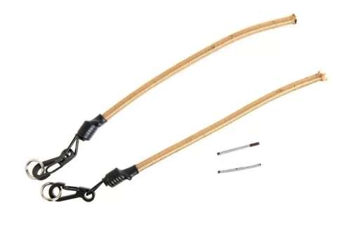 Amarres de repuesto para casco//cascoFMA - Tierra oscura