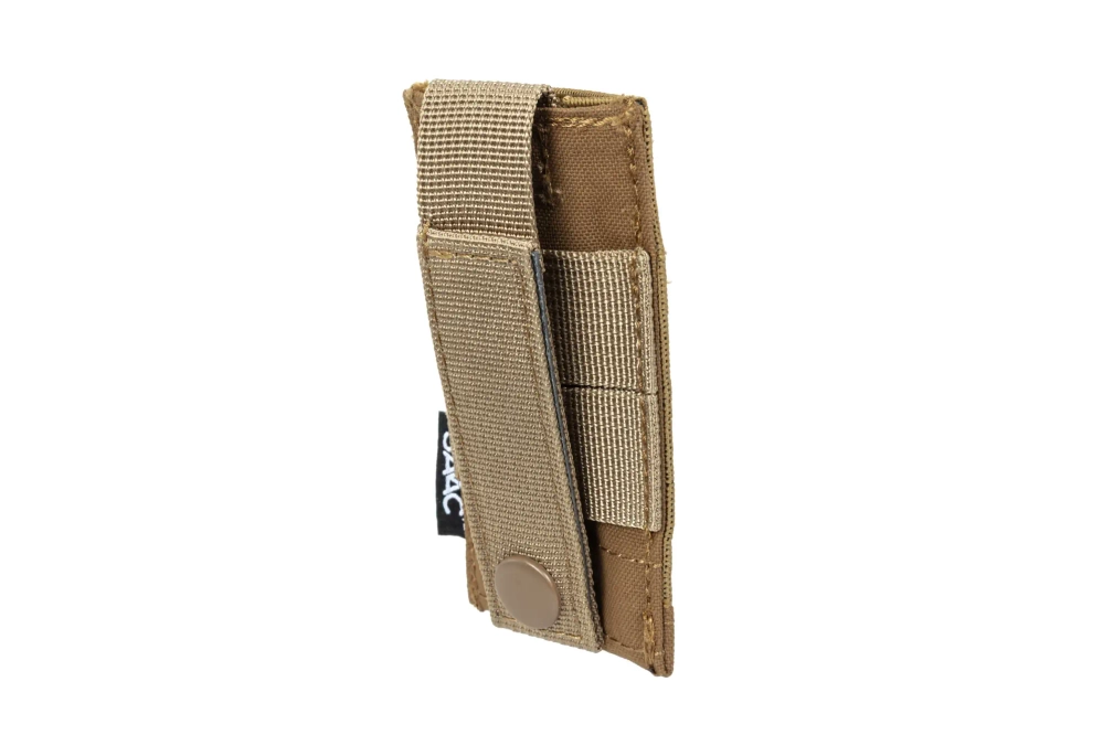 Pojedyncza ładownica typu Open Specna Arms Tactical na magazynki pistoletowe Tan