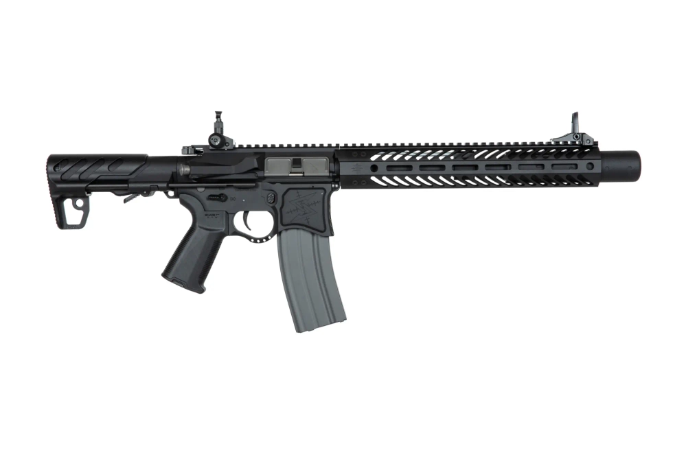 Réplique de carabine Seekins Precision 12" SBR8 avec suppresseur - Noir