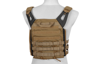 Gilet tactique Rush 2.0 Plate carrier - bronzé